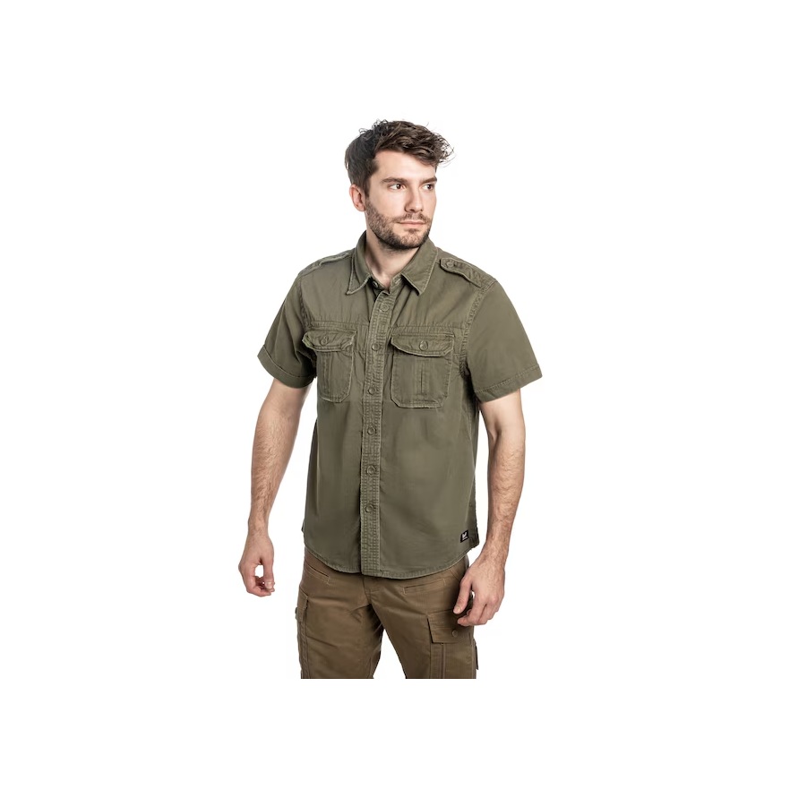 Brandit Vintage Shirt, beige - Image 2