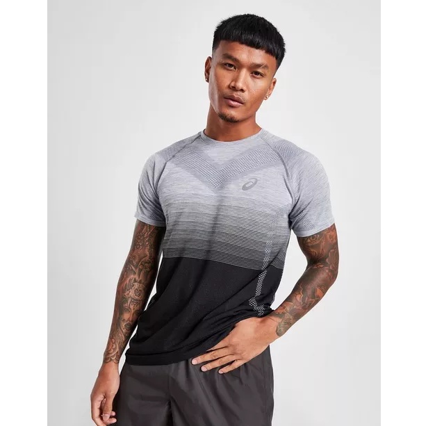 Asics Seamless T-Shirt – Grey - Image 2