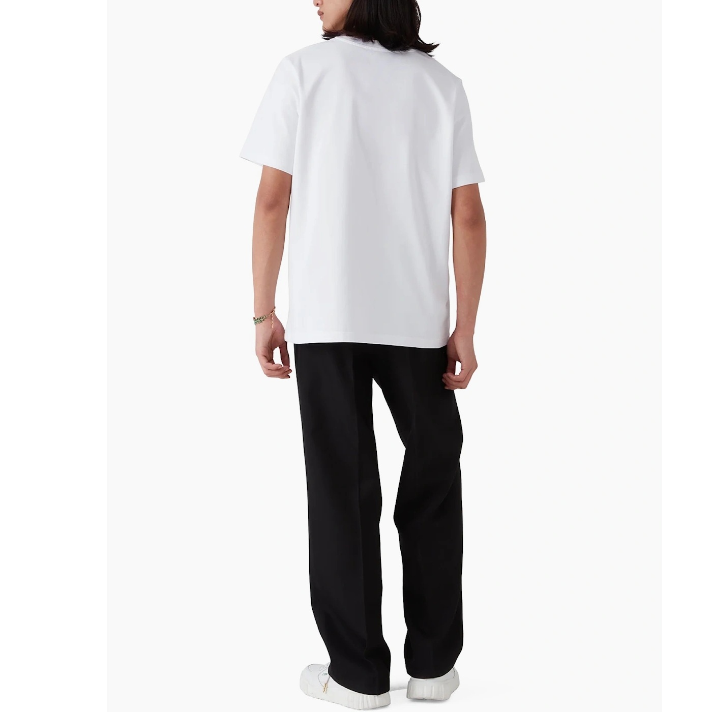 Casablanca White Tennis Club Icon Short Sleeve T-Shirt – White - Image 3