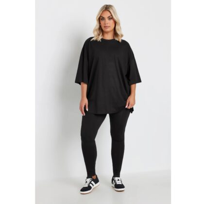Yours curve plus oversized boxy t-shirt