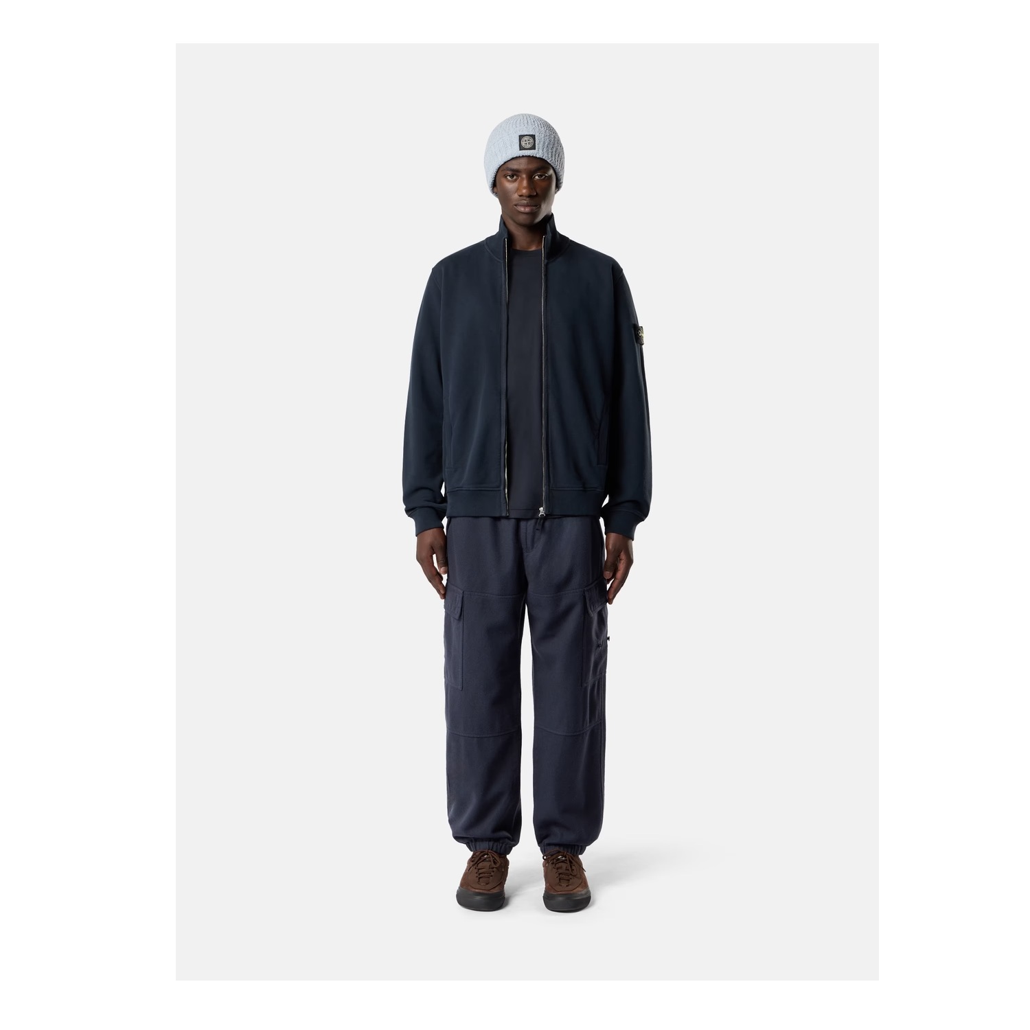 Stone Island Cotton T-Shirt - Blue - Image 2