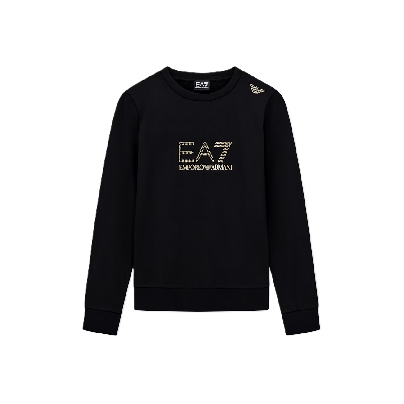 EA7 Evolution Viscose Blend Crew Neck Sweatshirt