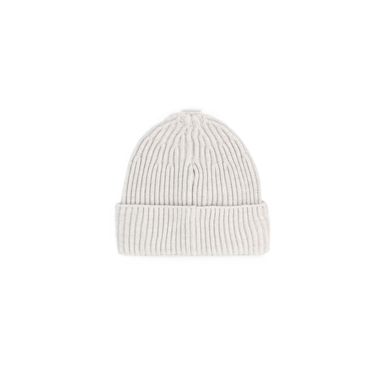 Stone Island N100002 Full Rib Wool Beanie - Sand Melange - Image 3