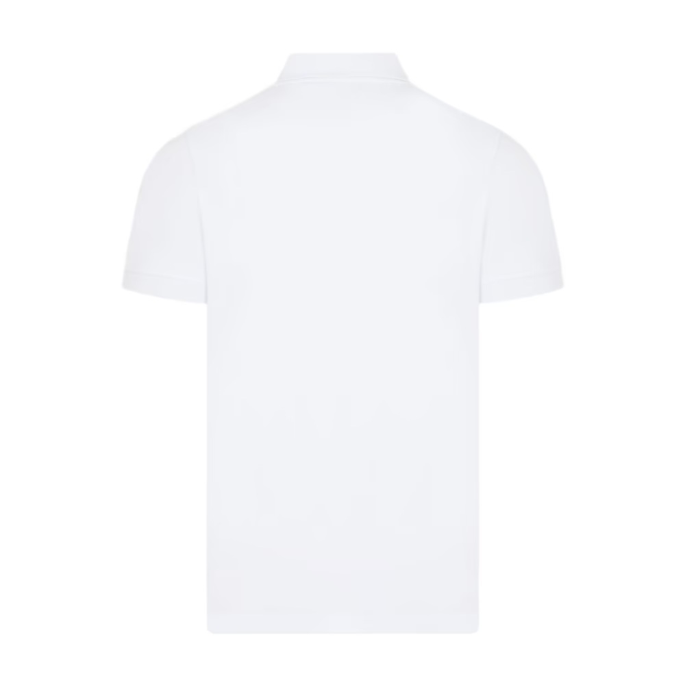 Stone Island Slim-Fit Polo Shirt Logo Patch - White - Image 2