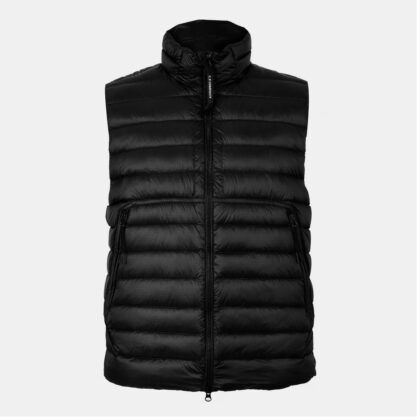 C.P. Company Weather-Resistant Sleeveless Gilet - Black