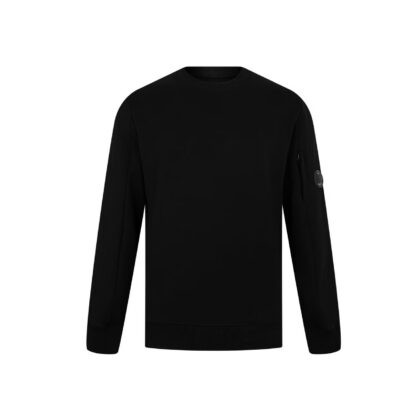 CP COMPANY Men's Lens Crew-neck Sweatshirt - Shadow Grey